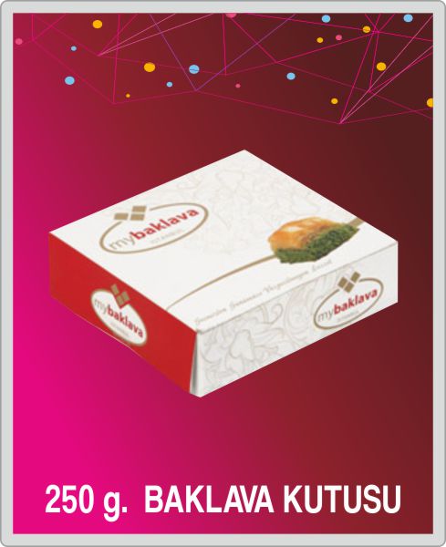 250gr Baklava Kutusu