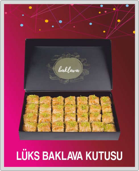 Lüks Baklava Kutusu