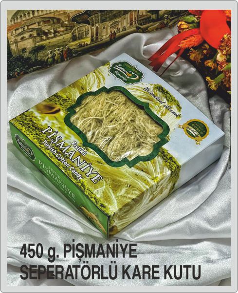 450 g. PİŞMANİYE SEPERATÖRLÜ KARE KUTU