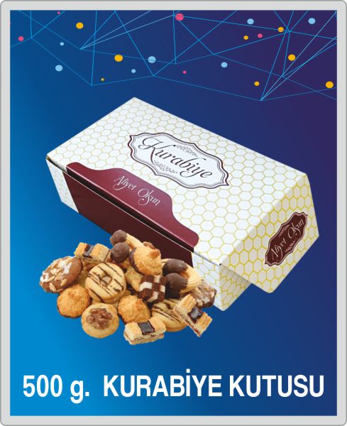 500 G.  Kurabiye Kutusu