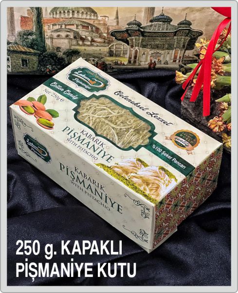 250 g. KAPAKLI PİŞMANİYE KUTU